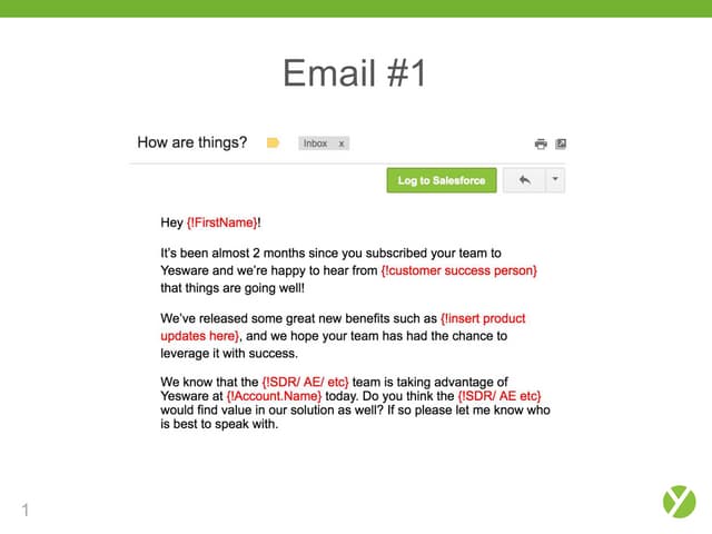 Referral drip campaign