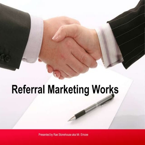 Referral marketing works