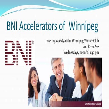 BNI Referral & Thank You slips