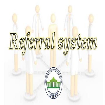 Referral system 