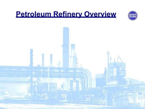 Effluent from petroleum refineries | PPTX