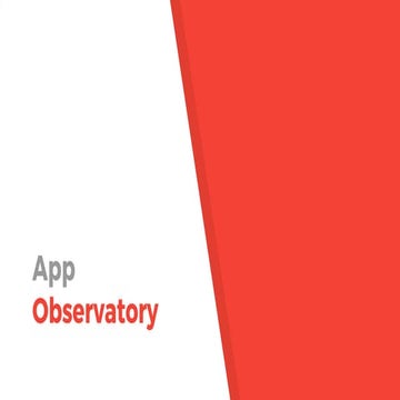 App Observatory