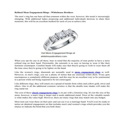 The engagement ring | PPTX