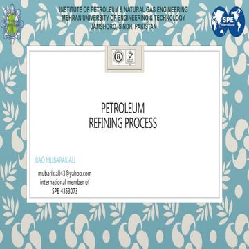 Refining Process