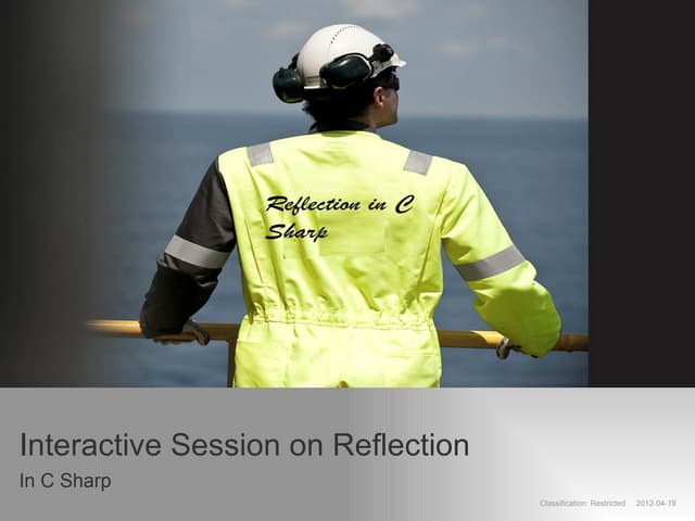 Reflection in C Sharp
