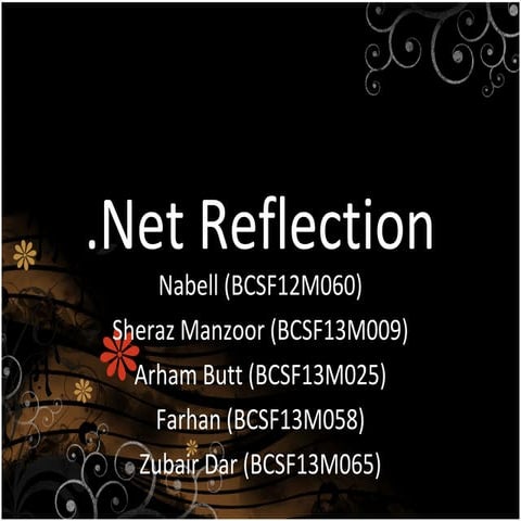 Reflection Slides by Zubair Dar