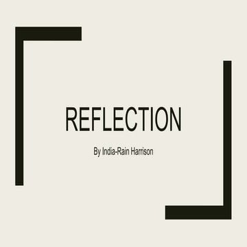 Reflection - FMP