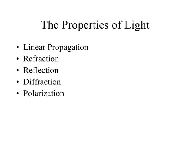Reflection and Refraction | PPT