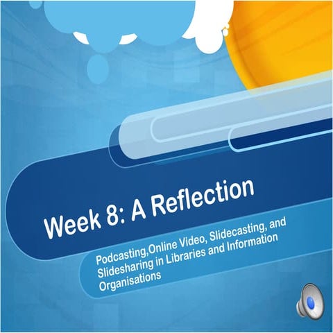 Reflection   audio and video