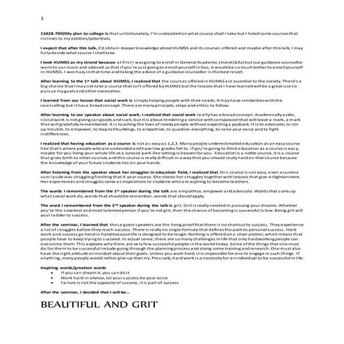 Completing my ODETDP Diploma | PDF