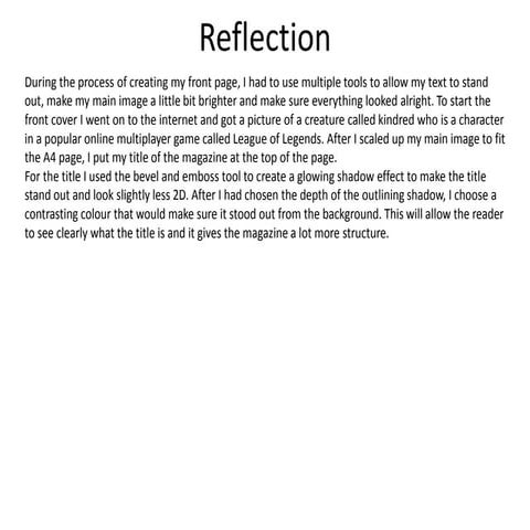 Reflection (1)