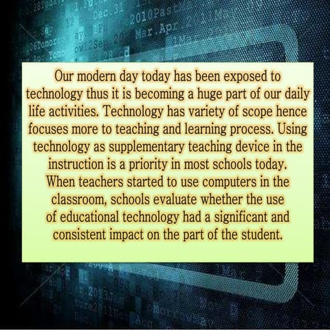 Reflection technology: boon or bane?