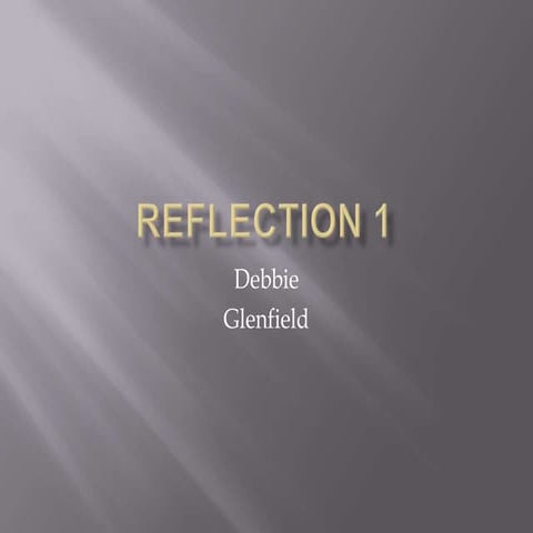 Reflection Extra Credit | PPT