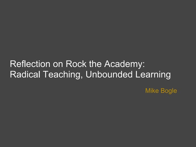 Reflection On The NMC Virtual Symposium