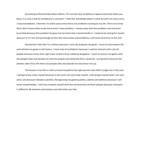Reflection paper for chapter 6