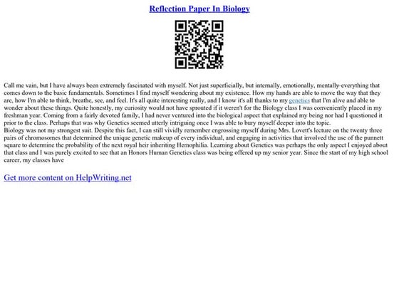 Exploratory Reflective Analysis | PPT