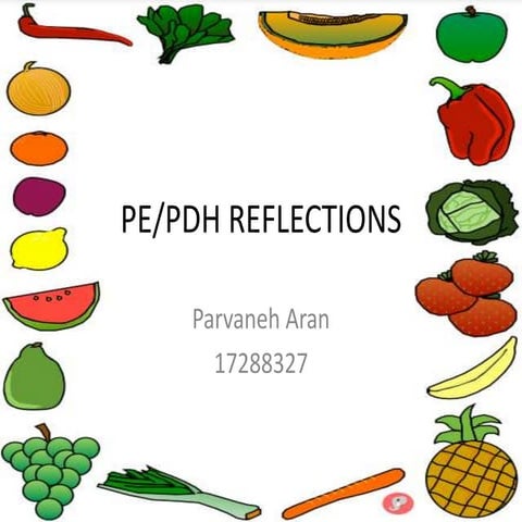 Personal reflection | PPTX