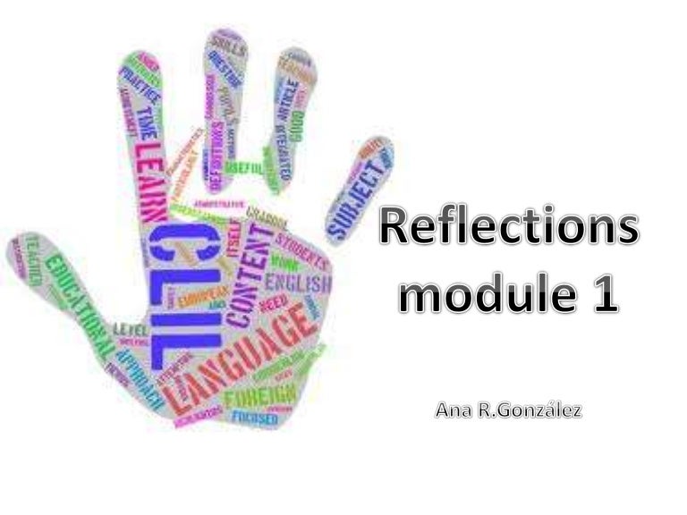Reflections module 1
