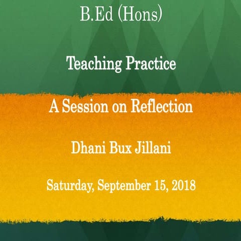 How to Write a Perfect Reflection