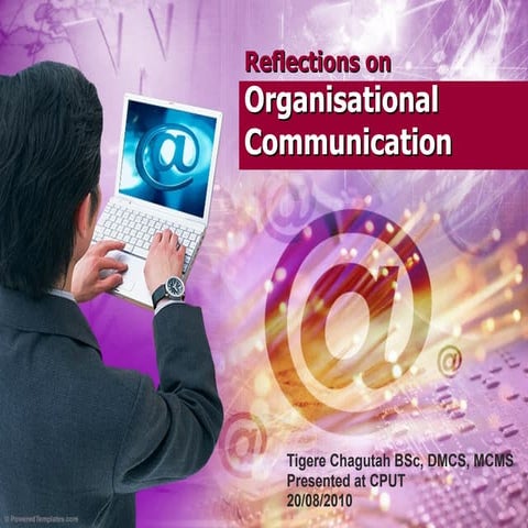 Reflections on Organisational Communication