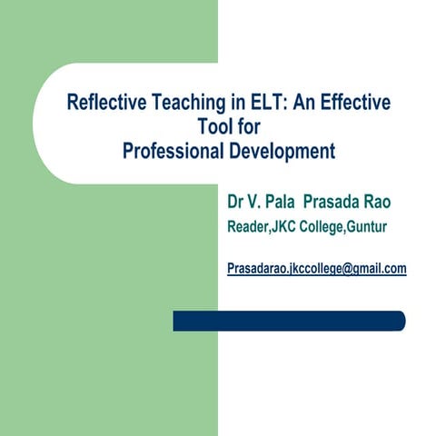 Reflective teaching-in-elt