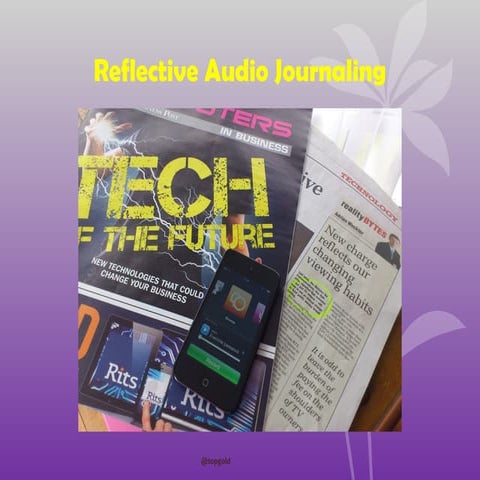 Reflective Audio Journaling