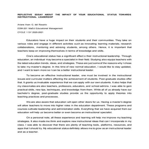 Role Of Head Teacher pptx