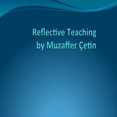 Reflective muzaffer.cetin