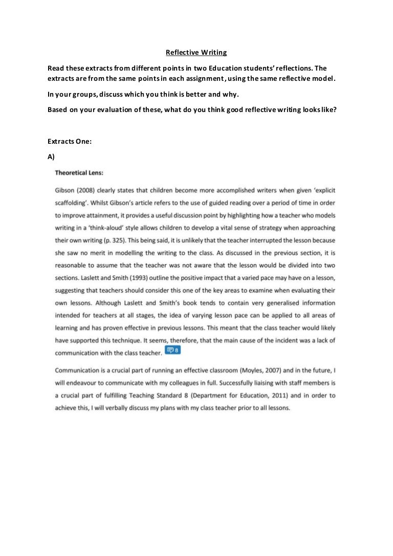 Reflective essay pdf image