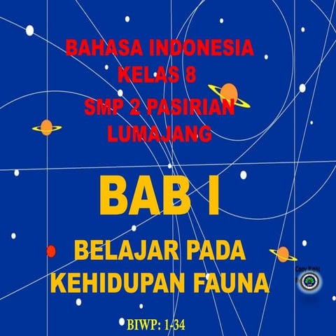 Refleksi 1 ;BAB I :  TEKS FABEL