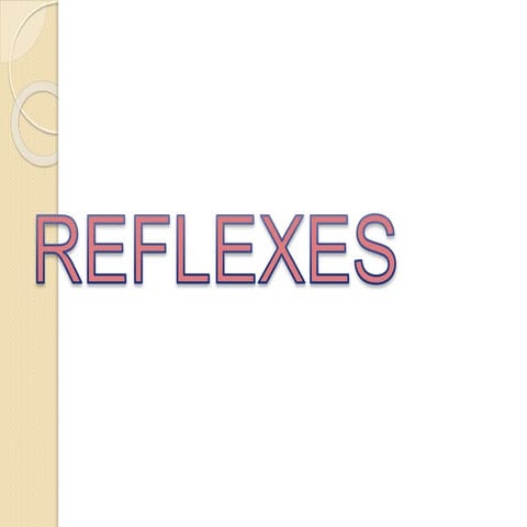 Reflexes | PPTX
