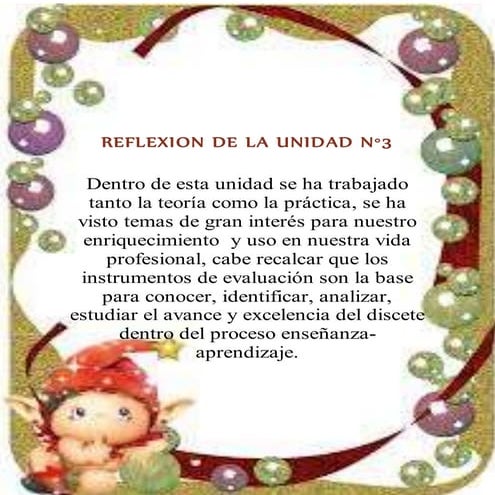 Reflexion de la unidad n