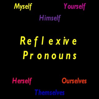 Reflexive pronouns ppt quiz
