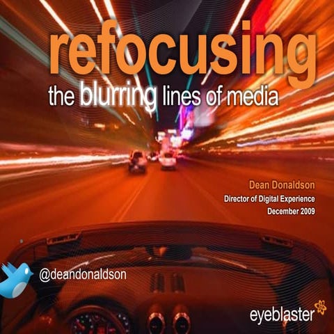 Refocusing Blurring Lines