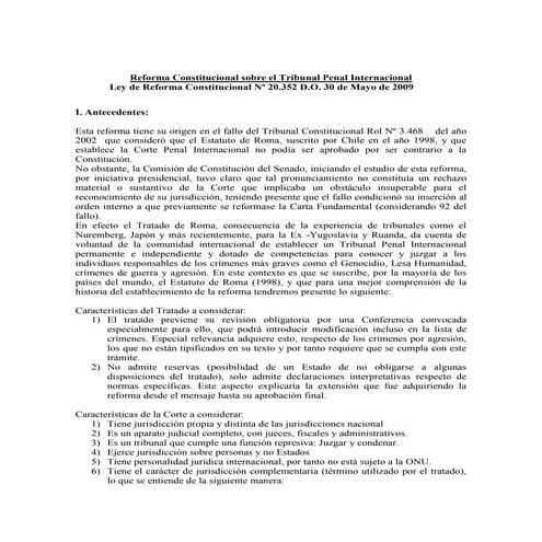 Reforma al-tribunal-penal-internacional | PDF