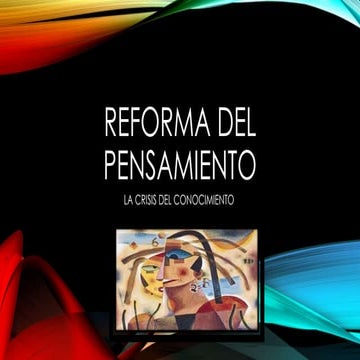 Reformas del pensamiento