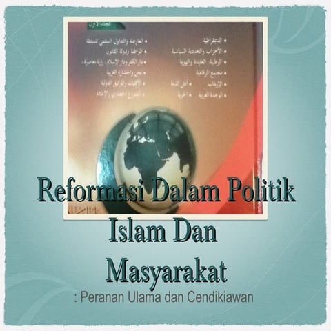 Reformasi politik peranan ulama