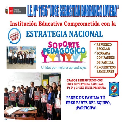 Reforzamiento Escolar para la Mejora de los Aprendizajes ccesa007