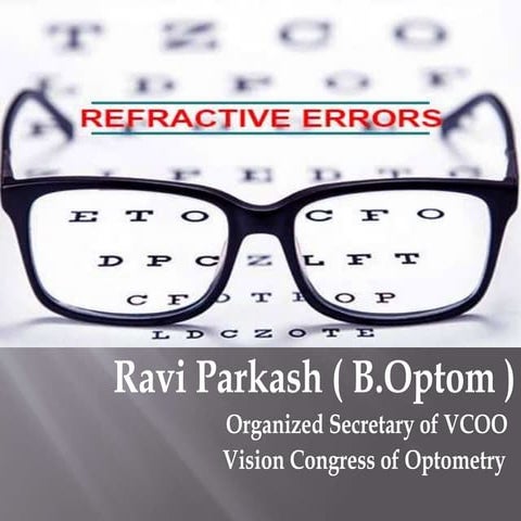Refractive error's