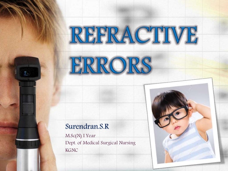 Refractive Errors