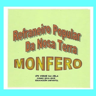 Refraneiro infantil isa