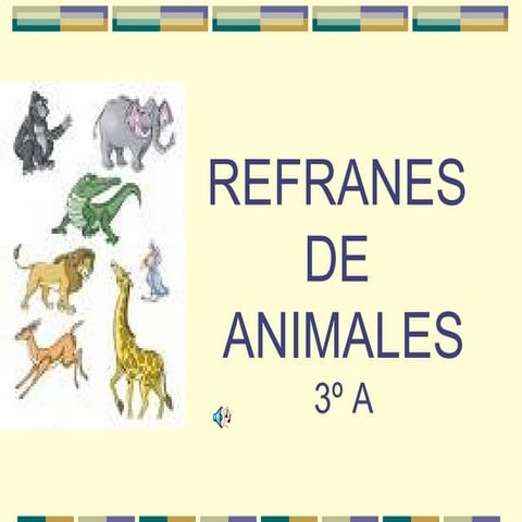 Refranes | PPT