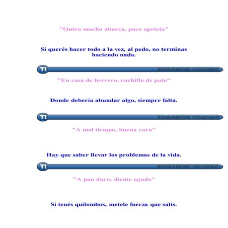 Refranes con animales | PPTX