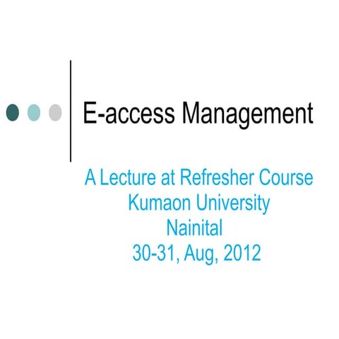 Electronic resource management system (ERM) | PDF