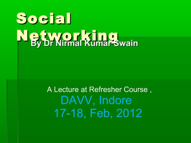 social networking