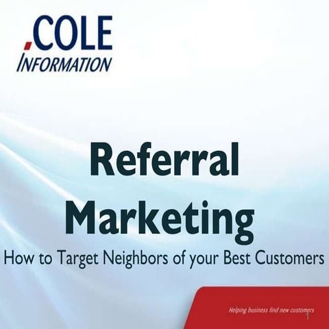 Referral Marketing