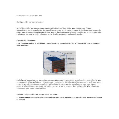 Refrigeración por compresión