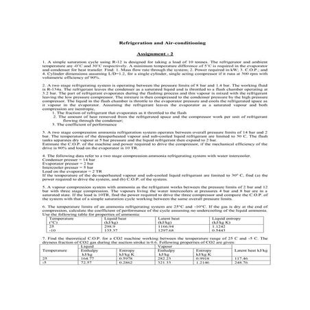 Refrigeration and air conditioning-2