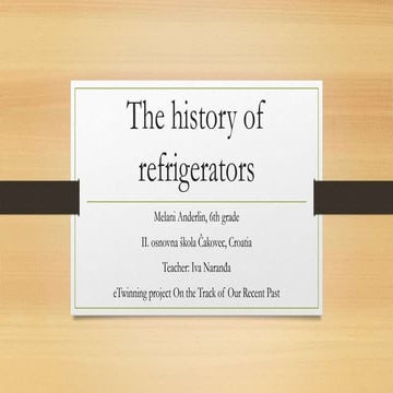 Refrigerator - by Melani