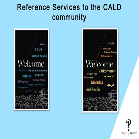 Reference services for the CALD community